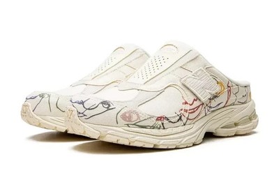 Bryant Giles × New Balance 2002R Mule Off White M2002RM1 Men's Size Authentic