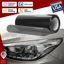 1.9-5.8sqft Headlight Taillamp Transparent Lens Vinyl Protection Film For Buick