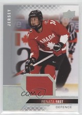 2022 Upper Deck Team Canada Juniors Women's WC Jersey Relics Renata Fast 1o9l