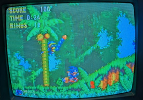 Sonic Jam. Sega Saturn. Complete in Box. From Japan. Tested & Working.