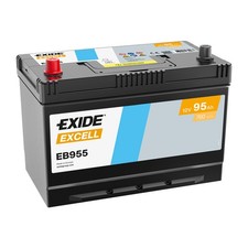 EXIDE EB955 EXCELL Autobatterie Batterie Starterbatterie 12V 95Ah EN760A