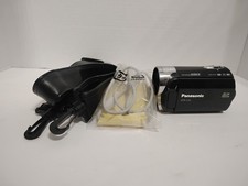 Panasonic Camcorder Model SDR-S26 Black, Untested, Strap, Uncharged Battery Incl