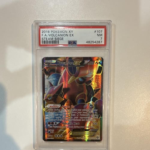 Volcanion-EX graded PSA 7 for sale on eBay