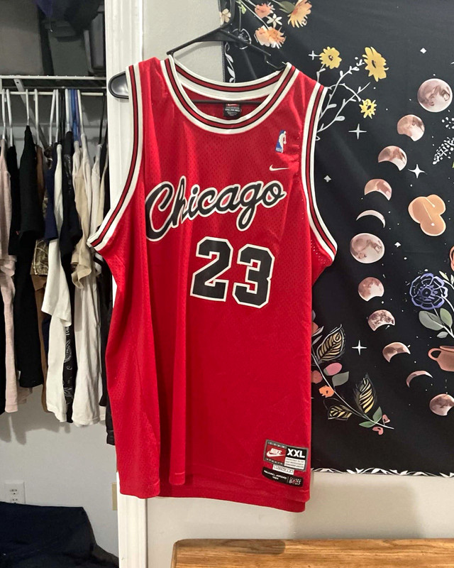 Vintage Nike Michael Jordan 1984 Rookie Style Chicago Bulls Jersey XXL +2 Flight