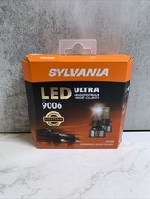 Sylvania 9006 Led Ultra Headlight Bulbs Brightest White Lifetime Warranty 