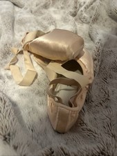 Nikolay Streampointe Pointe Shoes Size 7.5 M Width 4X Used Great Condition