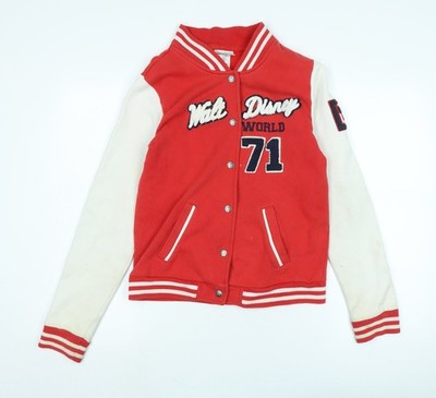 Rote Herrenjacke UK Größe S Disney