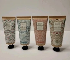 William Morris At Home Bergamot & Vetiver - 4, 1.7 oz set of hand creams Vegan