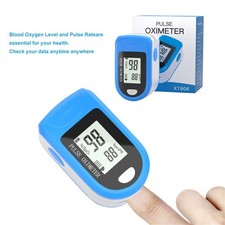 Finger Pulse Oximeter Blood Oxygen Monitor SpO2 Heart Rate Tester