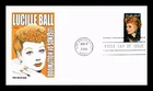 ARTMASTER US COVER FIRST DAY OF ISSUE LEGEND OF HOLLYWOOD LUCILLE BALL