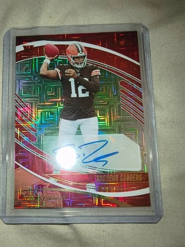 2025 Panini Absolute Shedeur Sanders Base (RAW)