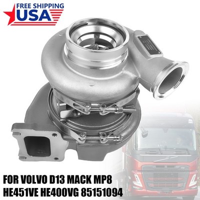 OE Spec Turbocharger for Volvo D13 2007-2020 Mack MP8 13.0L HE400VE Billet Wheel