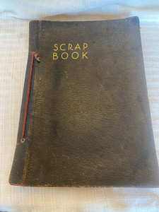 Neat 1930s Scrapbook of Magazine Photos and Articles 16x11.5" - 98 pages FILLED!
