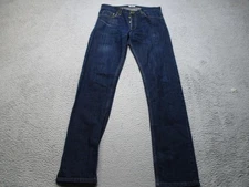 A.P.C. Madras Jeans Mens 30 Blue Denim Indigo Button Fly Straight Leg 5-Pocket