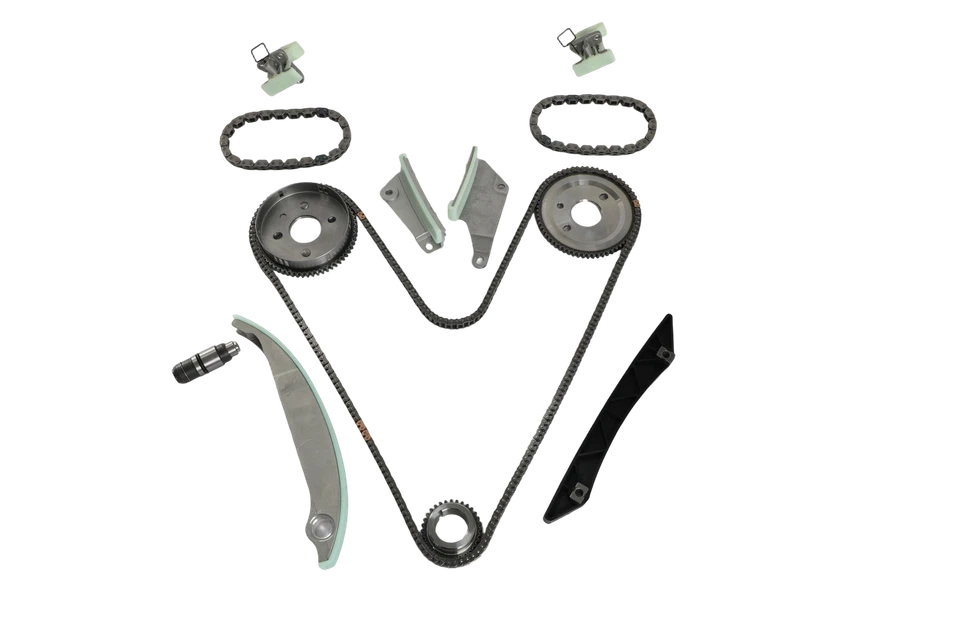 Kit de cadena de distribución con junta de bomba de agua de aceite para 08-10 Chrysler 300 Sebring 2,7 L Foto 4 de 4