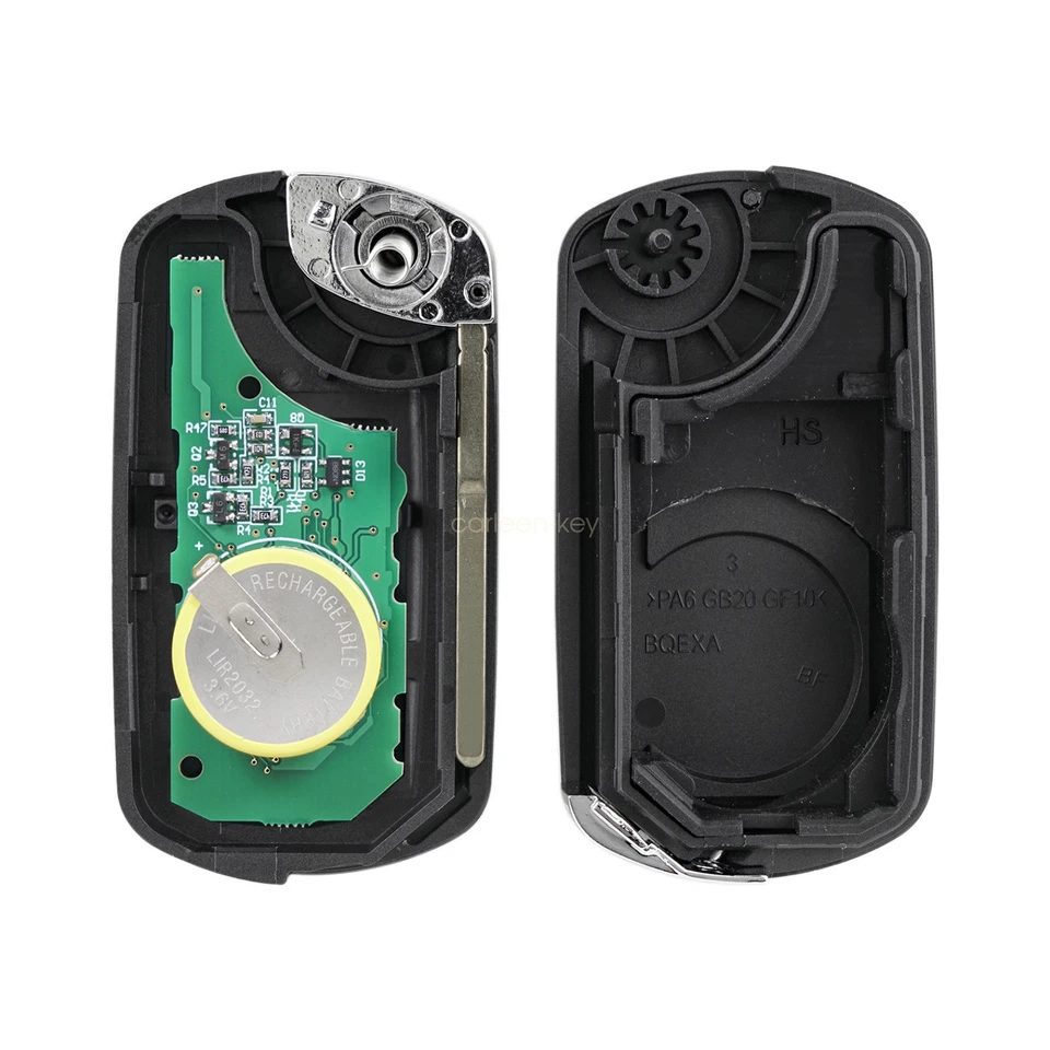 2 Llavero remoto para Land Rover LR3 NT8-15K6014CFFTXA 2005 2006 2007 2008 2009 Foto 4 de 4