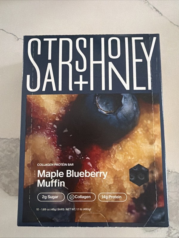 Stars + Honey Maple Blueberry Muffin Collagen Protein Bars
