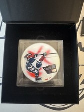 2025 Fanatics Under Wraps Nathan Mackinnon 1/1 Art Puck With Box And Papers