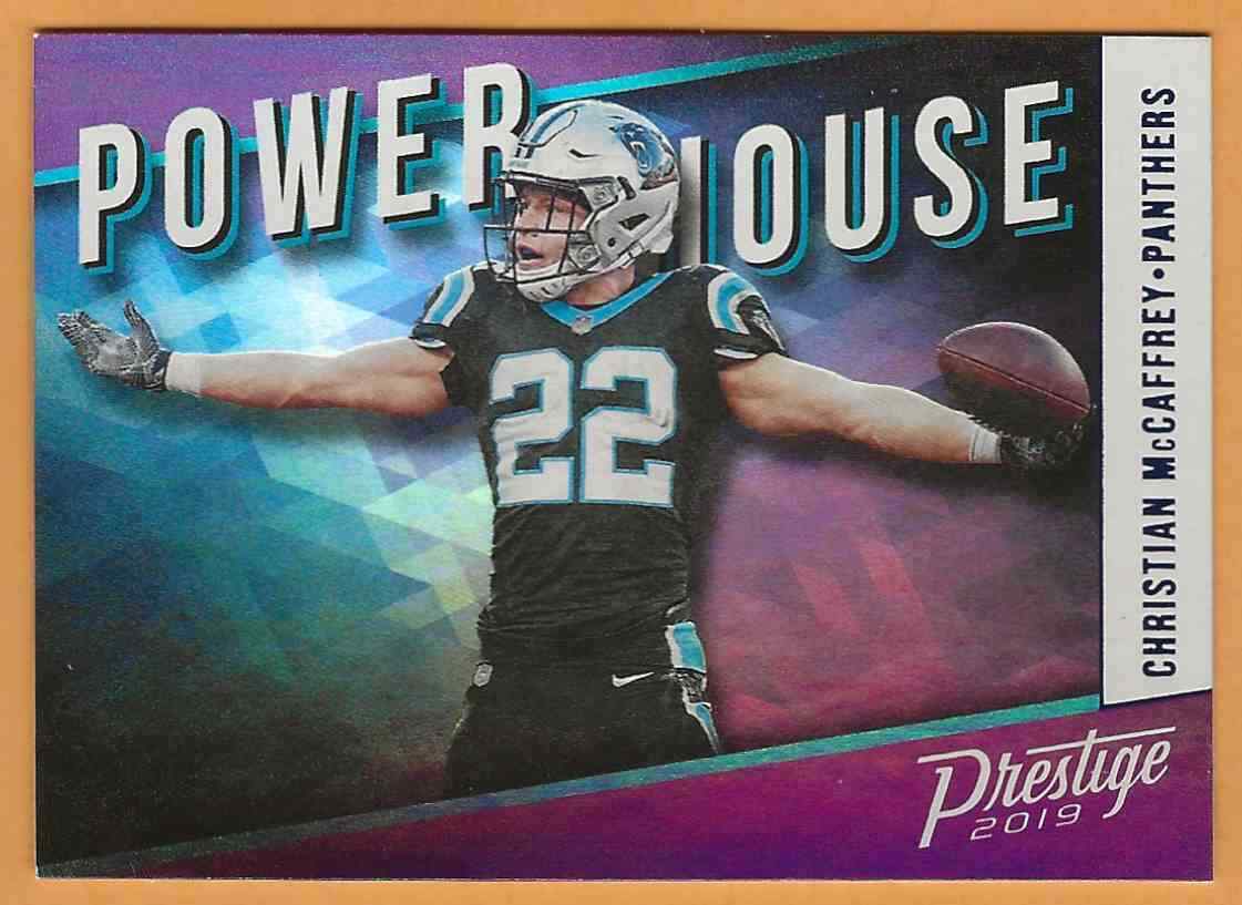 2019 Prestige Christian McCaffrey Power House Xtra Points Panthers PH-CM