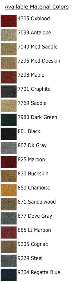 FITS 1989-1993 Dodge W250 Floor Mat 2pc Cutpile - Imagem 3 de 4