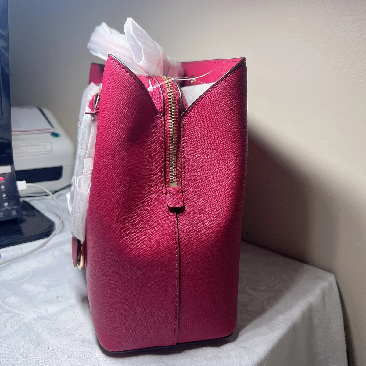 Michael kors cranberry purse sale