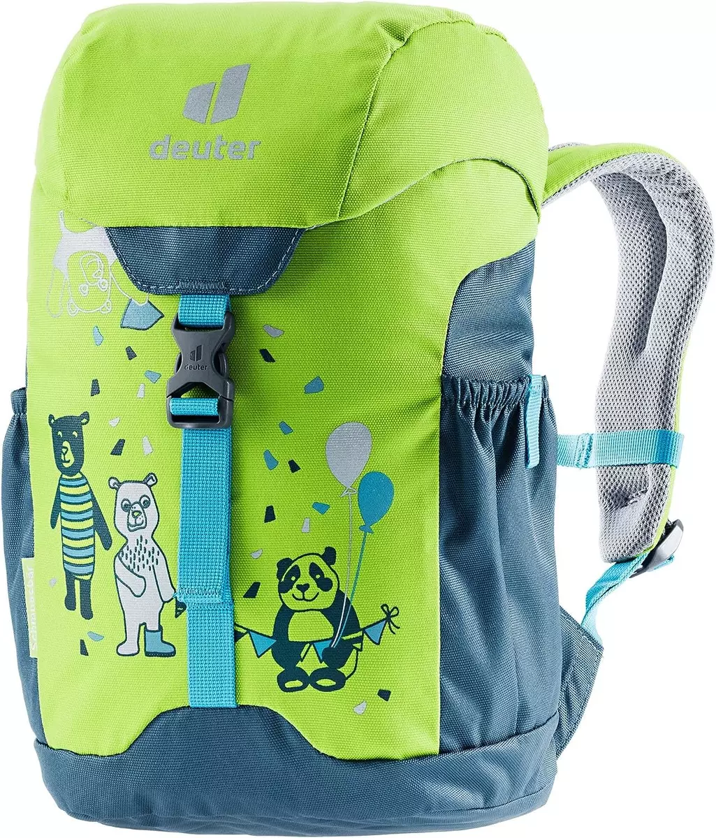 Deuter Schmusebar Kid s Backpack for School and Hiking 8 L Kiwi arctic