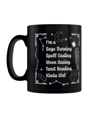 I'm A Spell Casting Kinda Mädchen schwarzer Becher