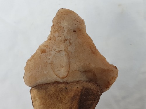 Prehistoric Neolithic Prehistory Tool Dagger Flint Cut Replica Deer - Picture 4 of 13