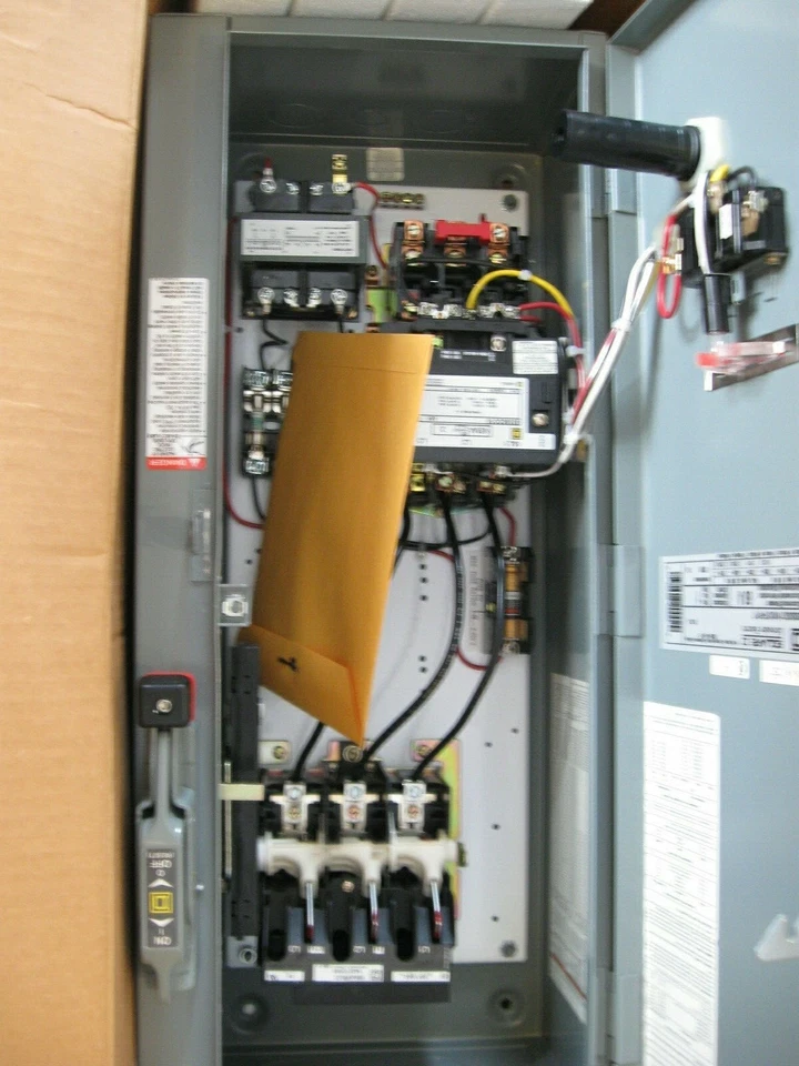 NEW RARE Square D Combination Motor Stater AC 50006-388-02C / 8538SDG11V81CFF4P1 - Image 3 of 4