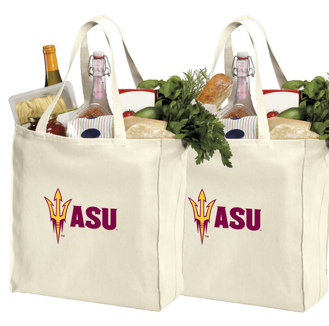 Broad Bay ASU Tote Bags Arizona State Totes Beach Pool Or Travel