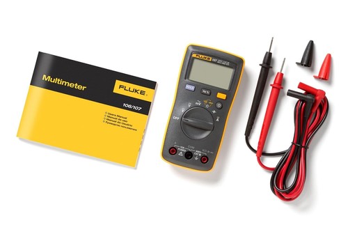 Fluke 107 AC/DC Current Handheld Digital Multimeter By Fluke 107 - Picture 7 of 10