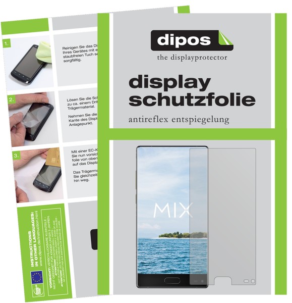 6X Schutzfolie FüR Ulefone Mix Matt Displayschutzfolie Folie Display Schutz-image
