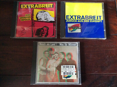 Extrabreit [3 CD Alben] Welch Ein Land Was Für Männer + Zurück aus der Zukunft +