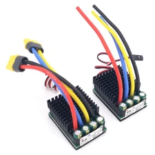 7S 10V-32V 50A Brushed ESC BEC 5V/2A fr DC Brush Motor RC Boats Car Tank Crawler
