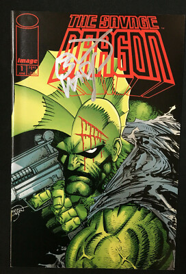 SAVAGE DRAGON #1 SIGNED BY ERIK LARSEN IMAGE COMICS | eBay