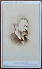 EDMOND ABOUT 1828-1885 CDV ALBUMEN PRINT CIRCA 1880 ORIGINAL REUTLINGER