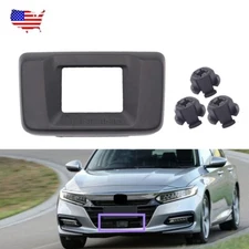 For Honda Accord 2018 2019 2020 Distance Sensor Milliwave Radar Cover + 3 Clip