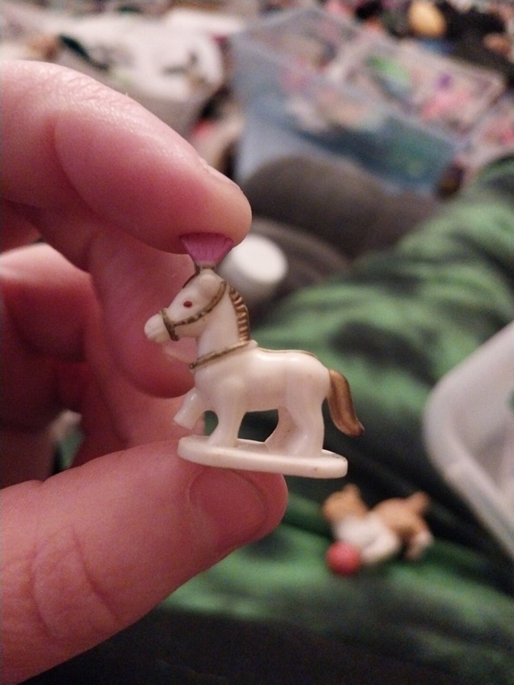 Vtg Bluebird Polly Pocket Figure Doll Accessory Only Starlight Castle Horse 1992