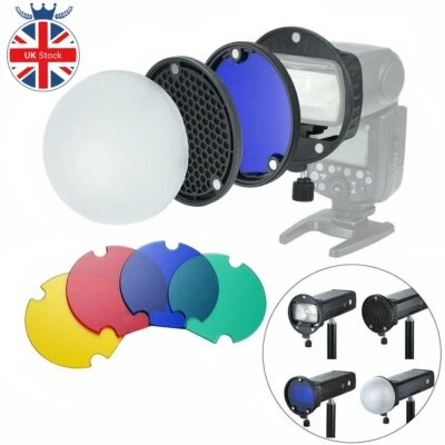 Filtro colore magnetico riflettore nido d'ape per accessori sfera per flash fotocamera