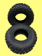 Set of 2 QIND X-Cross Country 19x7-8 Tubeless Tires All Terrain #3947 AMZ36