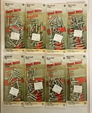 Hillman No. 6 X 3/4” #124487 Sheet Metal screws - 16 Packs / 384 screws