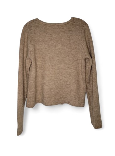 Ellen Tracy Strick Cardigan abnehmbarer Kunstfellkragen Wollmischung Medium Pullover - Bild 11 von 11