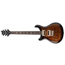 PRS Paul Reed Smith SE Custom 24 Lefty Left Handed Black Gold Sunburst + Bag New
