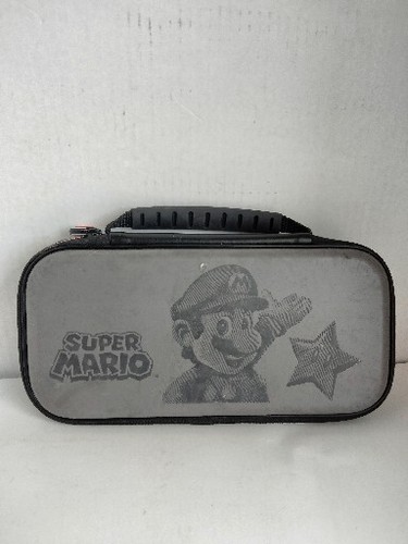 Nintendo Switch Mario Game Traveler Grey/ Deluxe Travel Case | eBay