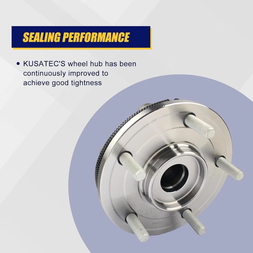 Cojinete de rueda y buje 512493 para Chrysler Town & Country Dodge Ram 2012-2016 Foto 4 de 4