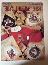 TEDDYS CHRISTMAS CLOSET IN WASTE CANVAS Cross...