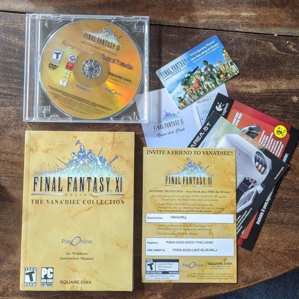 Final Fantasy XI Online: The Vana'diel Collection (PC, 2005) - European Version - Image 2 of 4