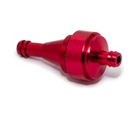 Benzinfilter Kraftstofffilter Rot Universal 8Mm Motorrad Roller Quad Auswaschbar