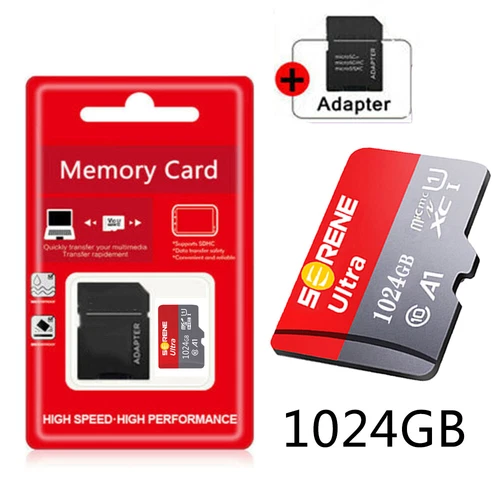 64-1TB 325MB/S SD-Karte Klasse 10 Smartphones Mikrokartenspeicher Mikro-SD-Karte - Bild 27 von 35