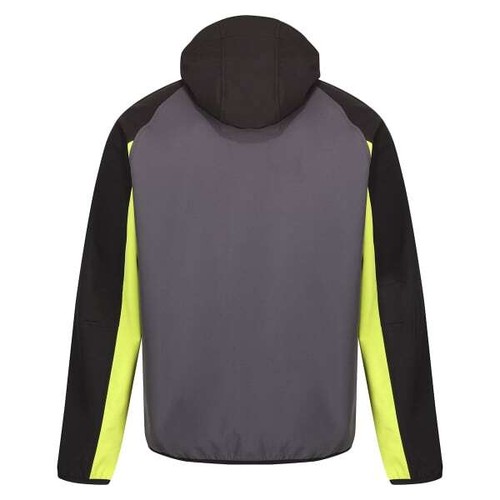 Regatta Arec III Mens Stretch Water Repellent Hooded Softshell Jacket RRP £70 - Picture 7 of 23
